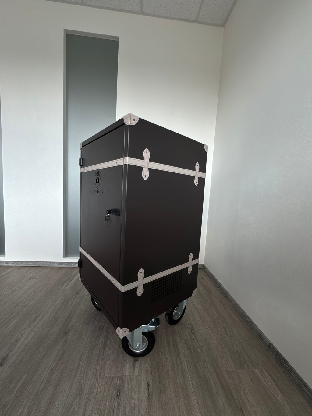 Tack box DELUXE BROWN